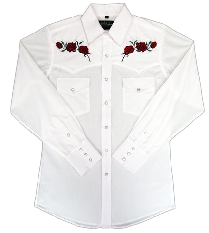 Men's Embroidered Roses <br> 111-1201