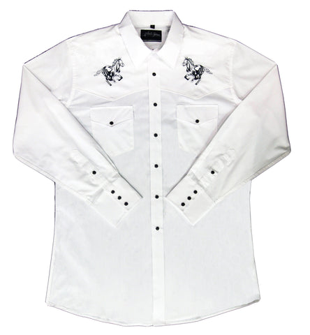 Men's Embroidered Horse<br>111-1237