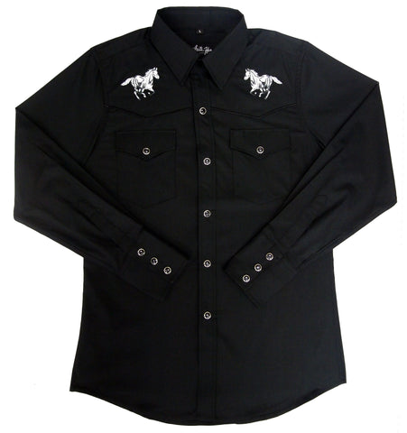 Men's Embroidered Horse<br> 111-1238