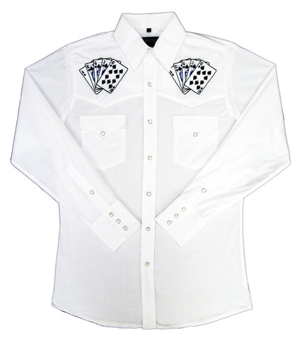 Men's Embroidered Royal Flush 111-1244